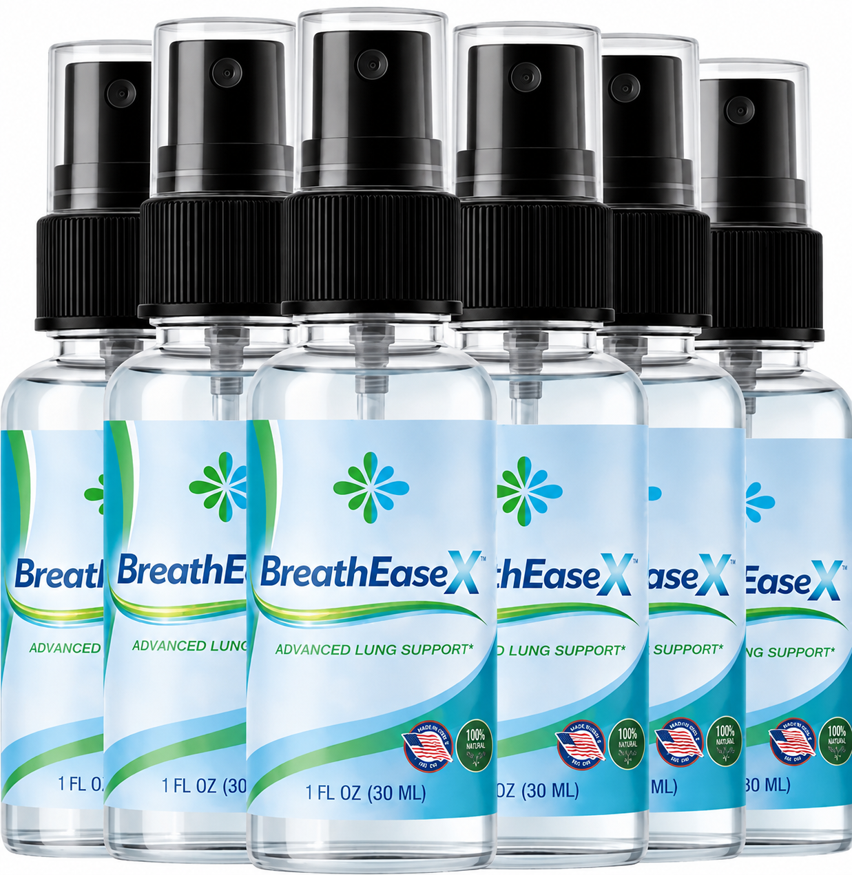 BreathEaseX lung support oral spray