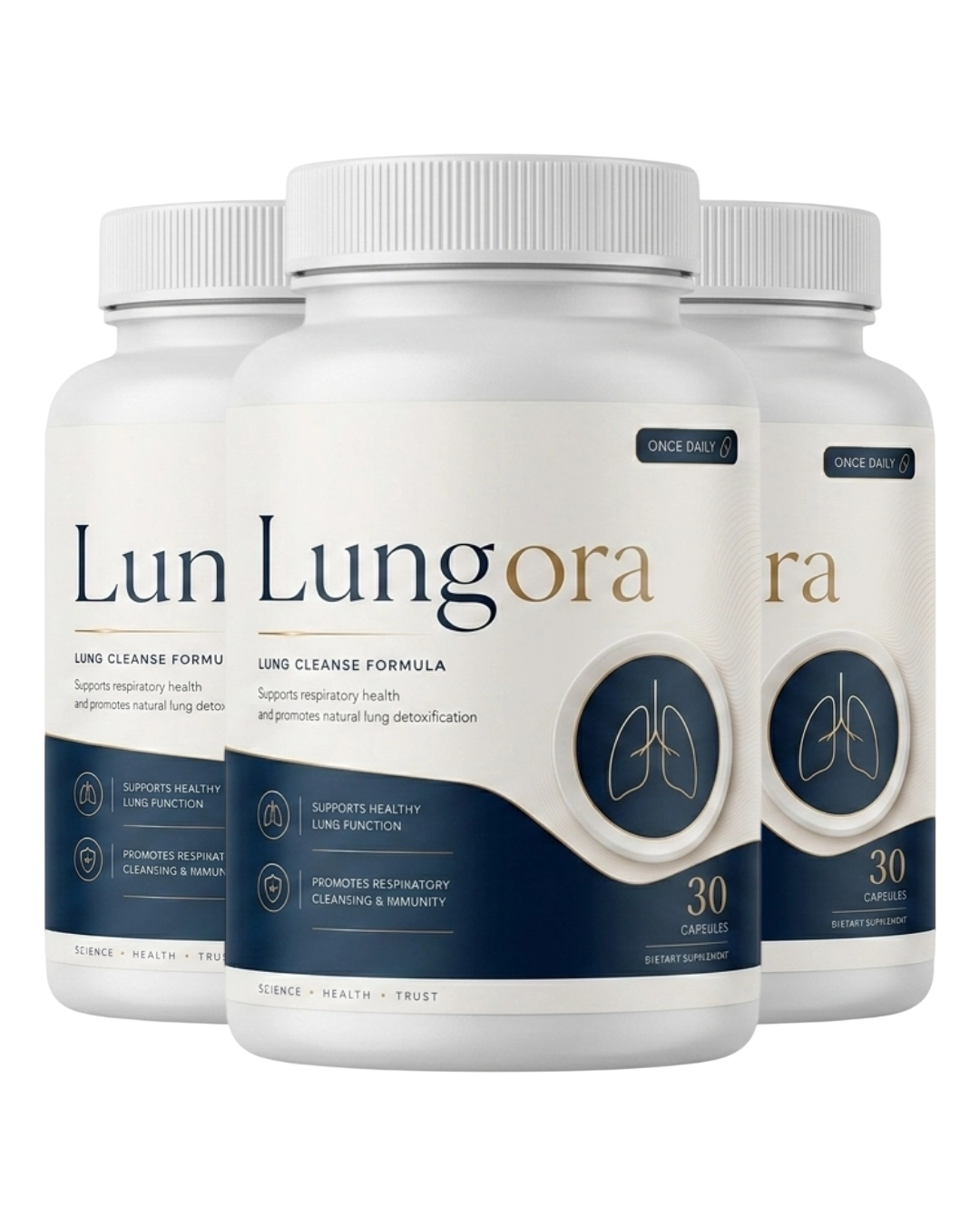 Lungora 3 bottles